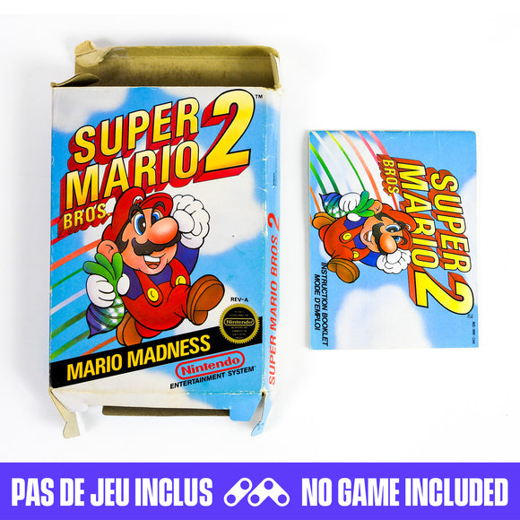 Super Mario Bros 2 [Box] (Nintendo / NES)