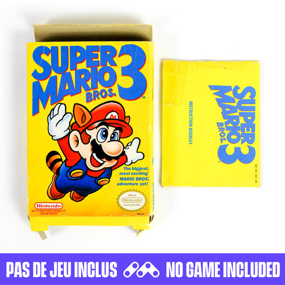 Super Mario Bros 3 [Box] (Nintendo / NES)