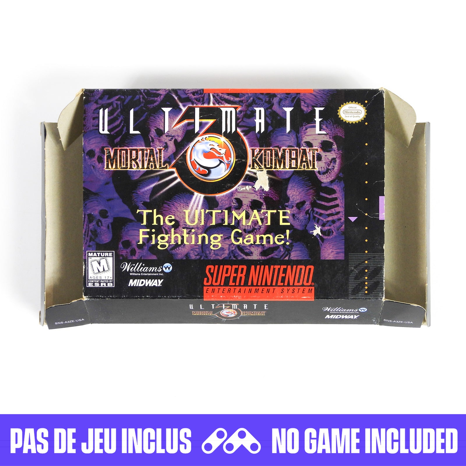 Ultimate Mortal Kombat 3 [Box] (Super Nintendo / SNES) – RetroMTL
