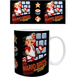 Tasse en céramique Super Mario Bros NES Game Art Cover 11 oz