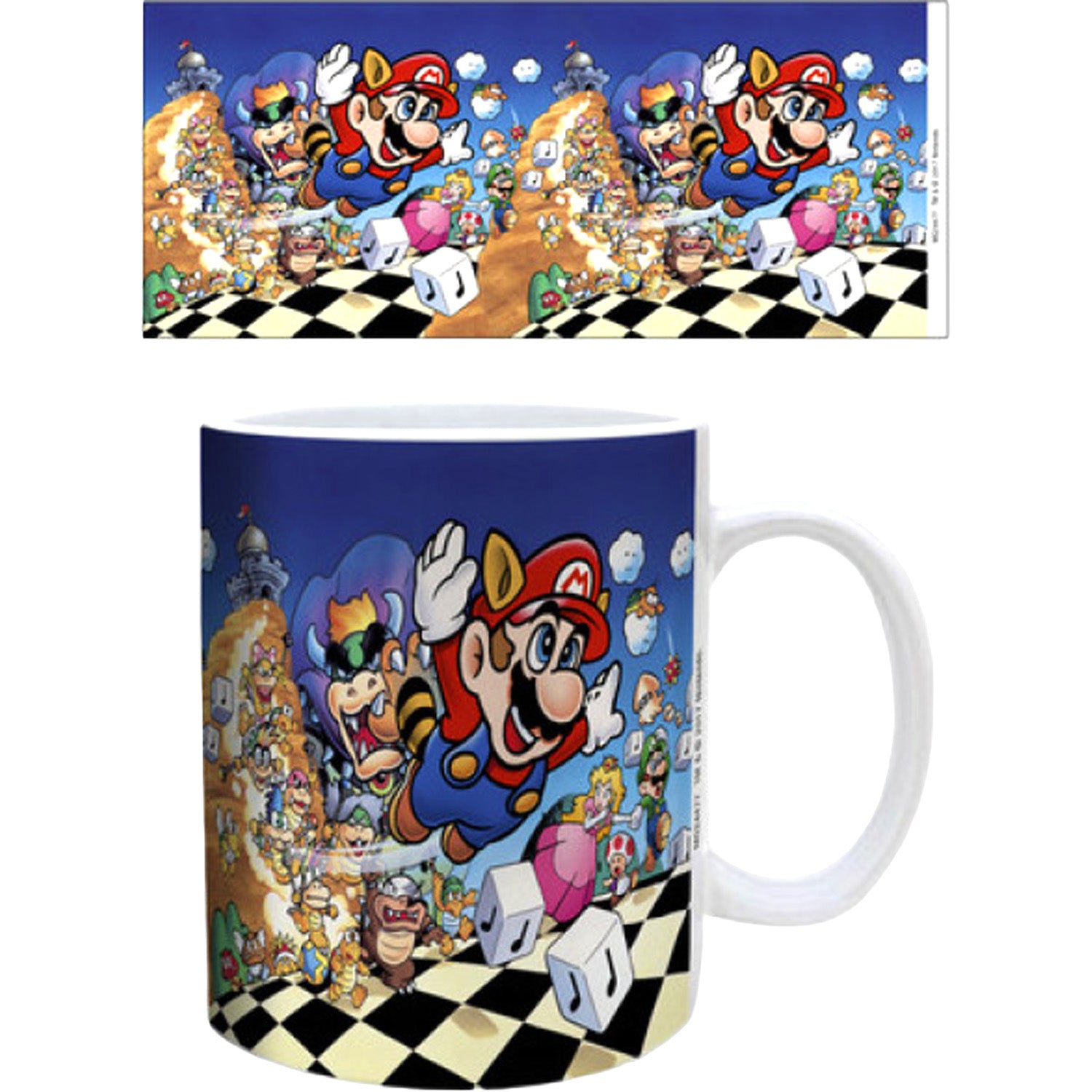 Tasse en céramique Super Mario Bros 3 Tanooki 11 oz