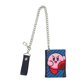 Portefeuille avec chaine Kirby en colère