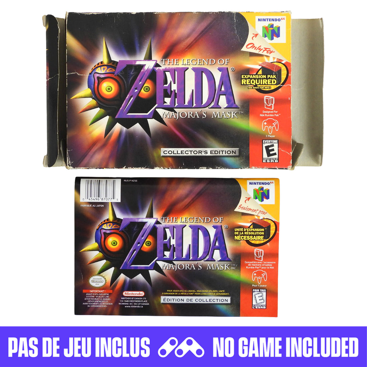 Zelda Majora's Mask [Collector's Edition] [Box] (Nintendo 64 / N64)