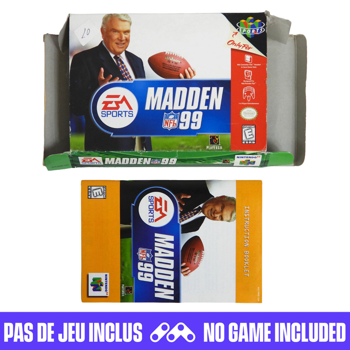 Madden 99 [Box] (Nintendo 64 / N64)
