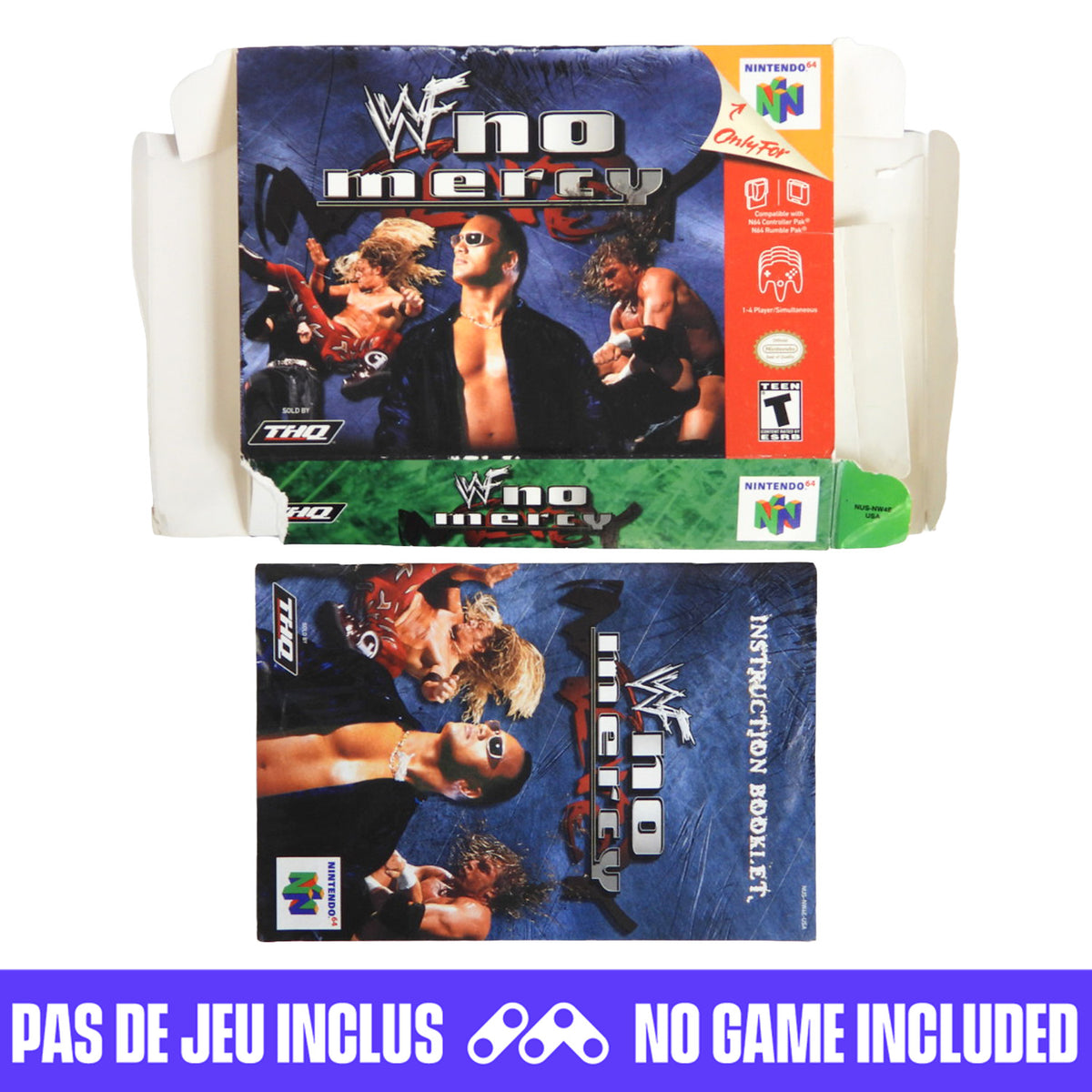 WWF No Mercy [Box] (Nintendo 64 / N64)