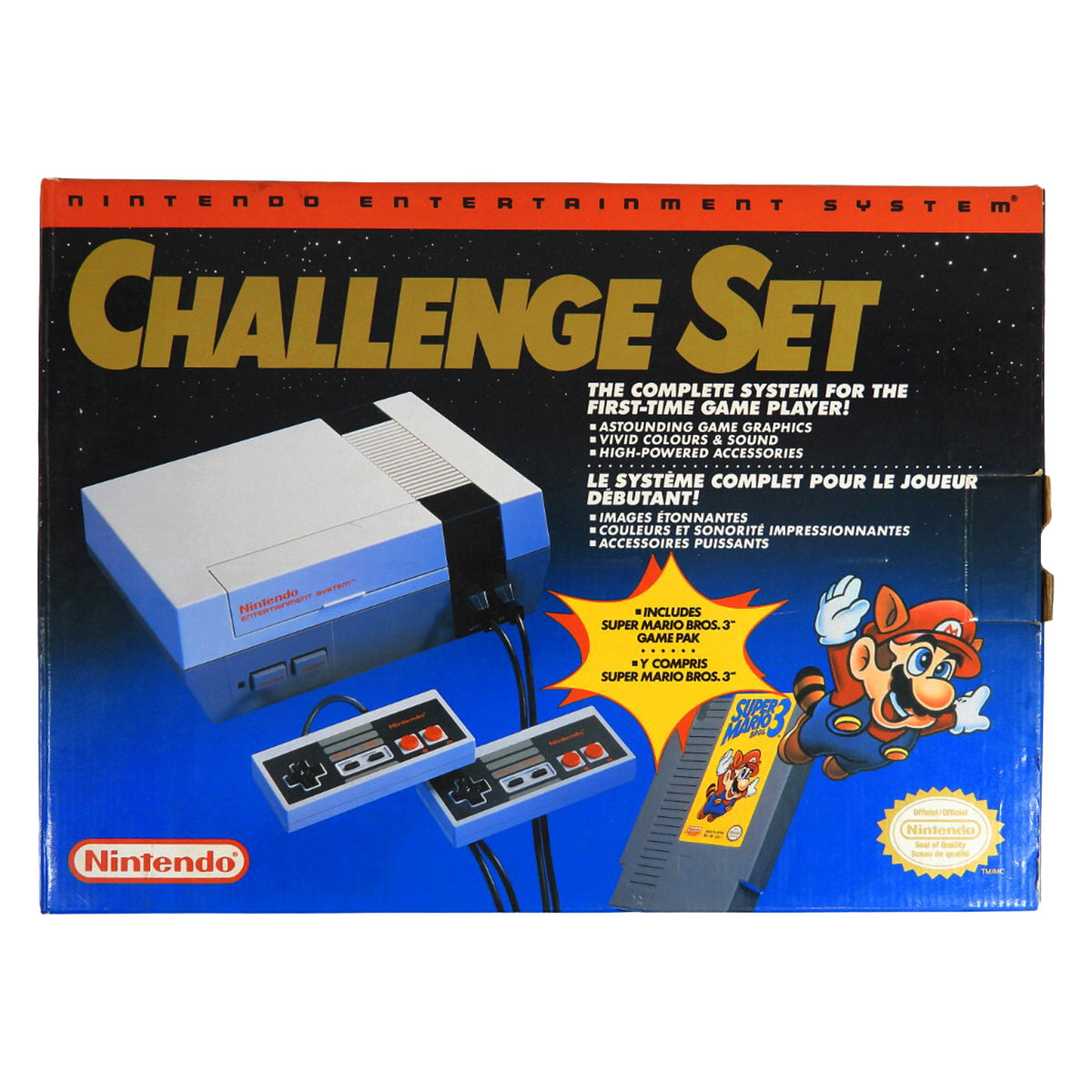 Nintendo NES Challenge Set System