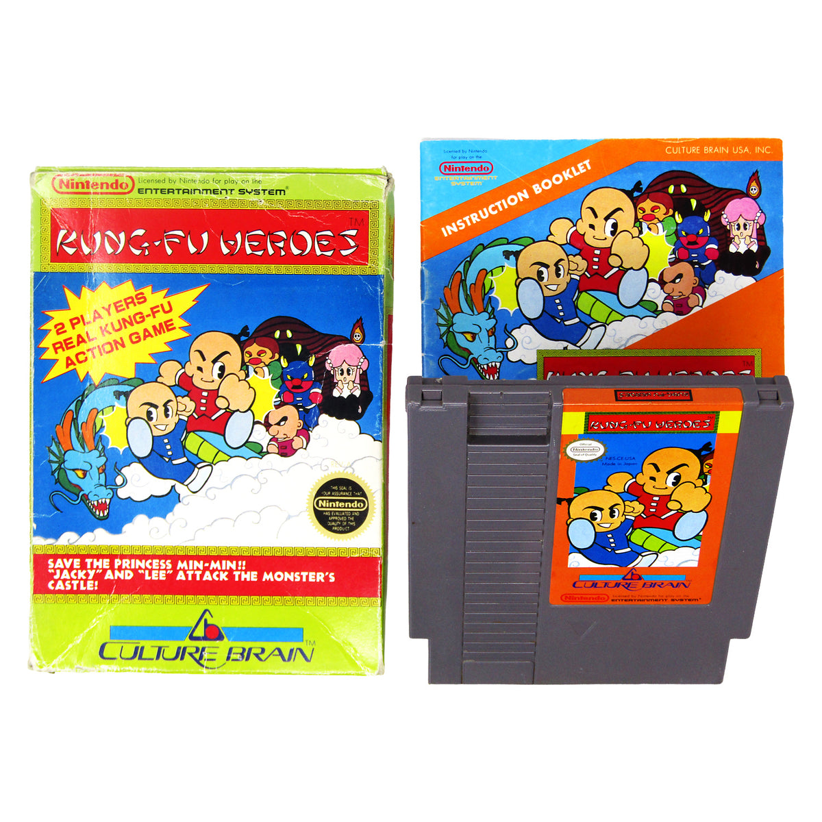 Kung Fu Heroes (Nintendo / NES)