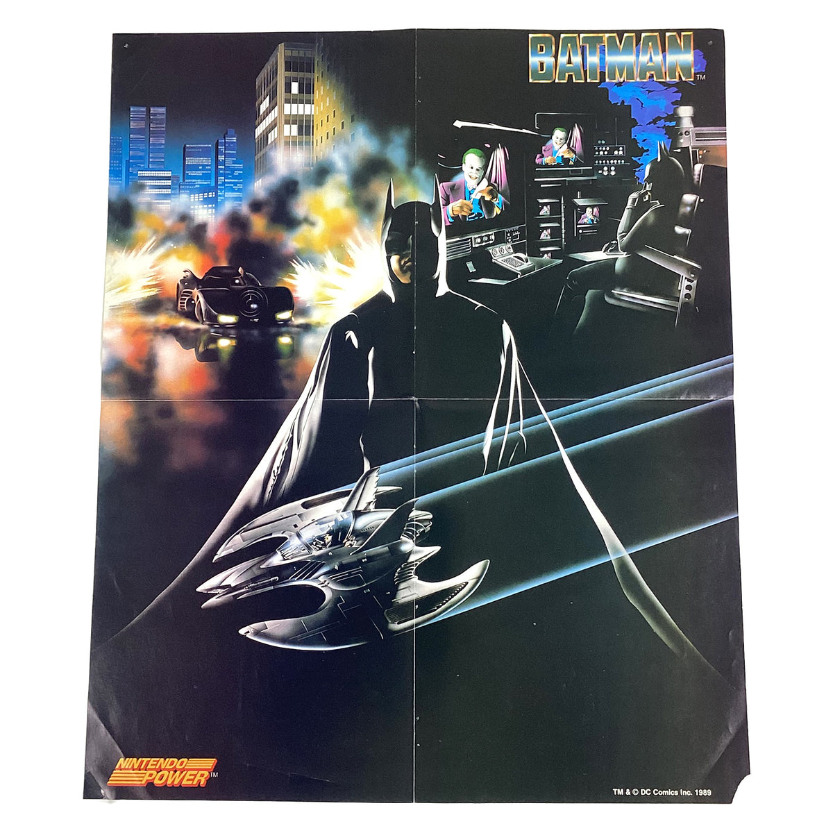 Batman [Nintendo Power] [Poster] (Nintendo / NES)