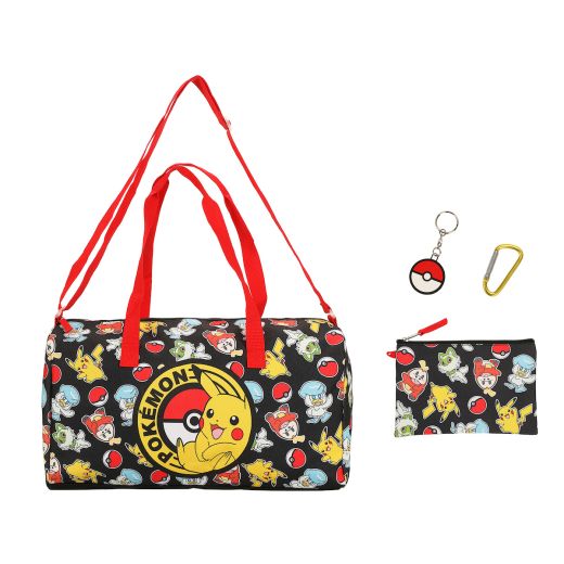 Sac de voyage ensemble 4 pièces Pokemon
