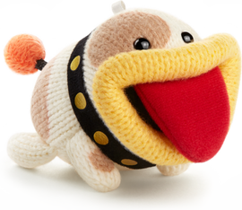 Yarn Poochy - Yoshi's Woolly World series (Amiibo)