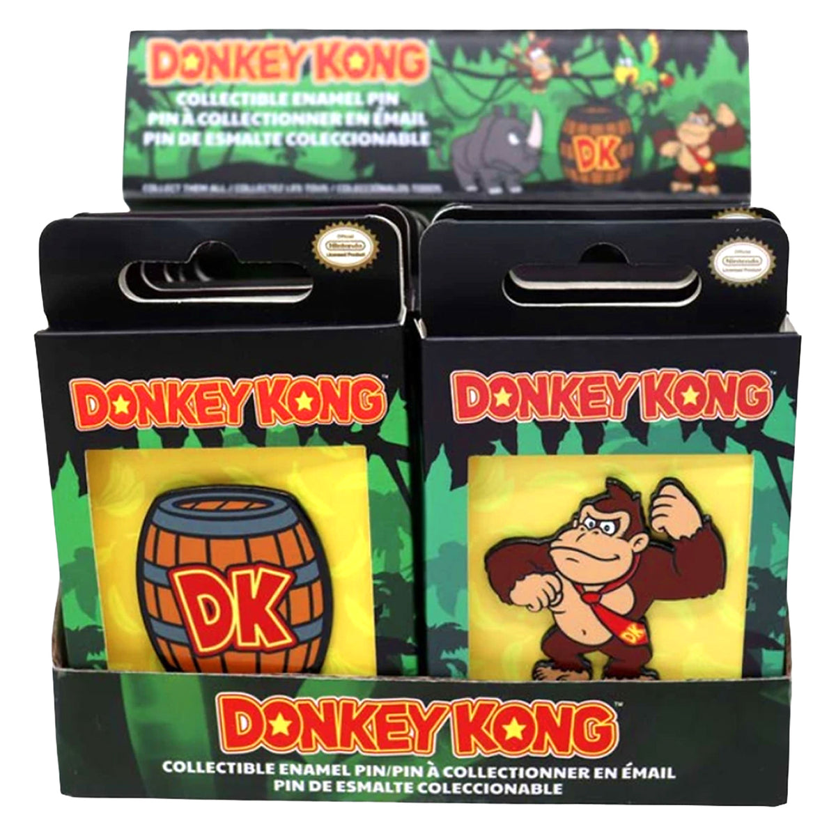 Donkey Kong Collectible Pins