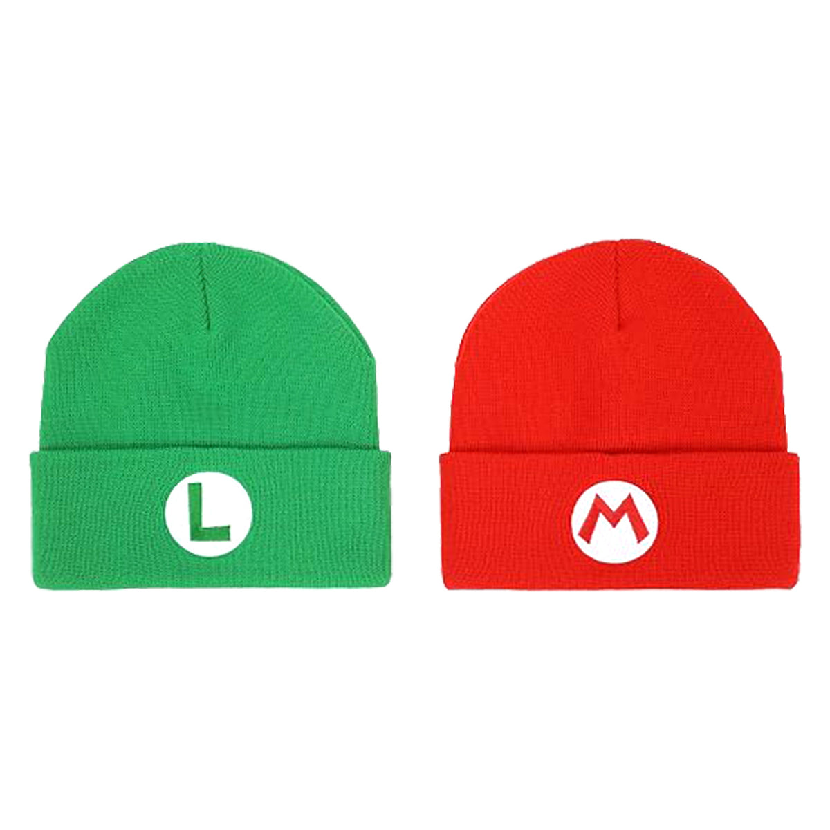 Ensemble de 2 tuques Super Mario & Super Luigi
