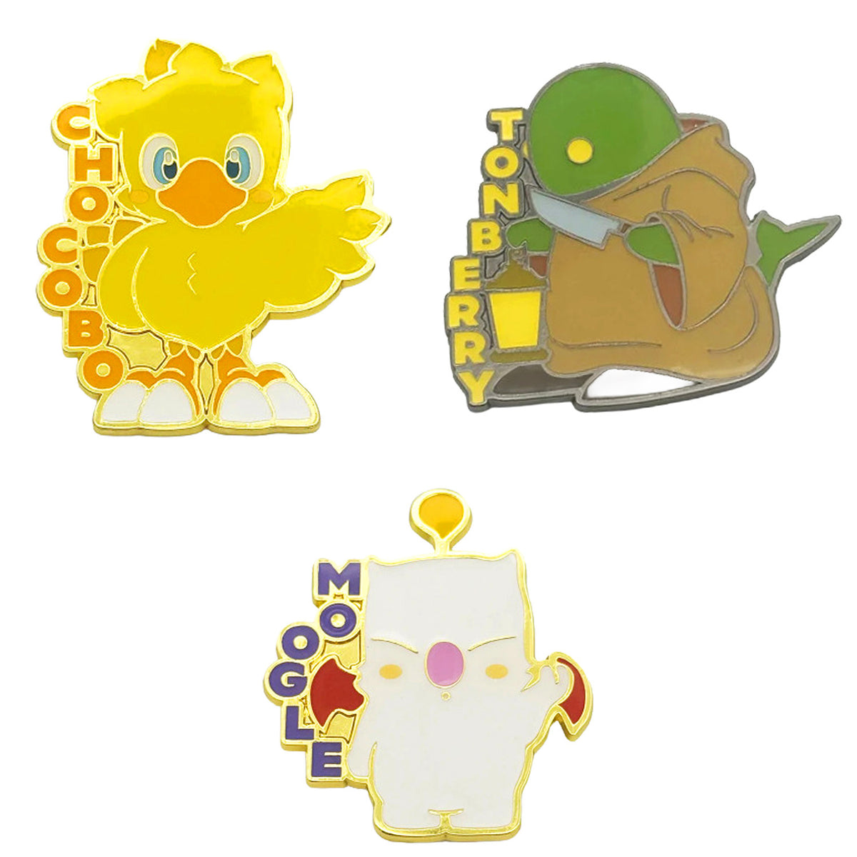 Final Fantasy Pin Labels