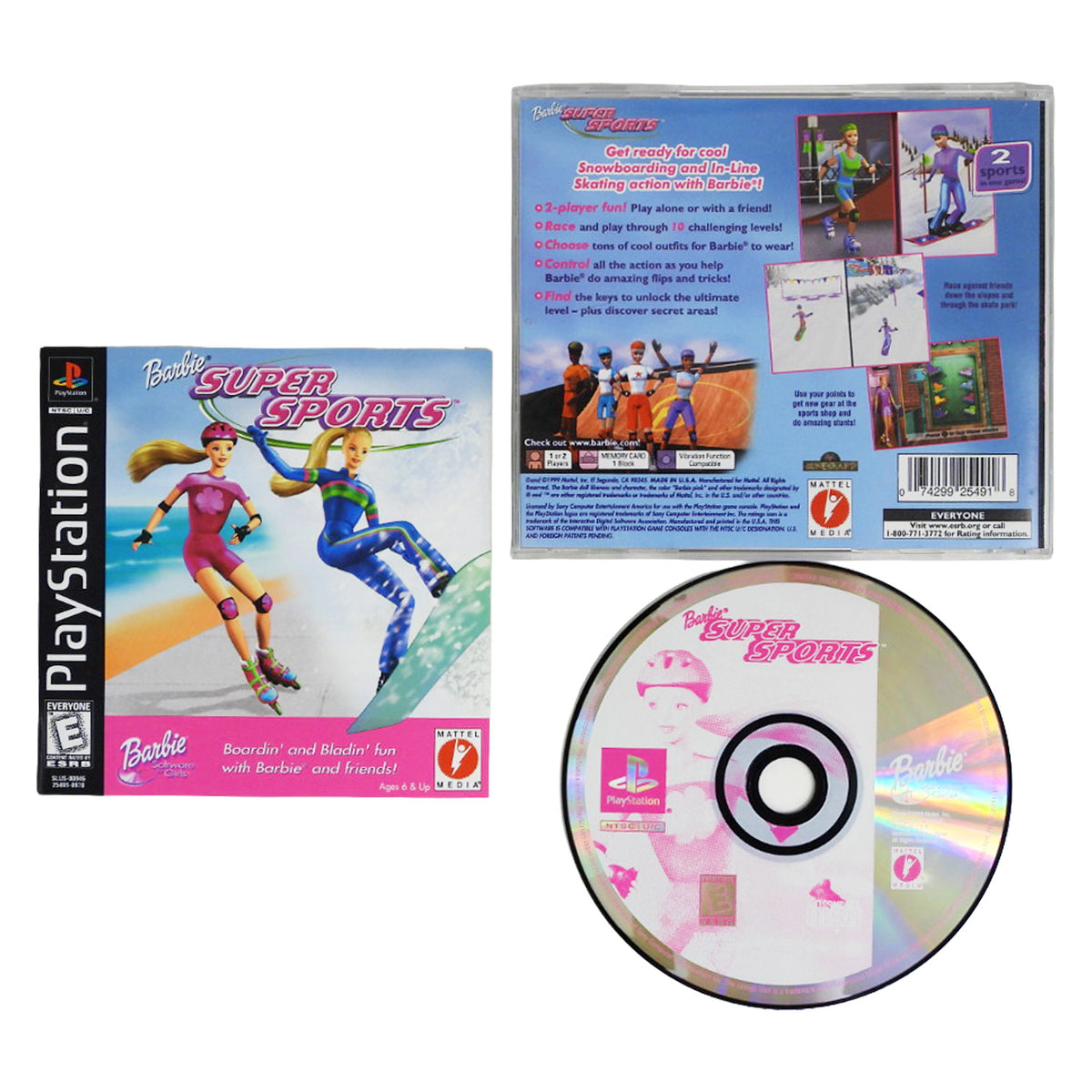 Barbie Super Sports (PlayStation / PS1)