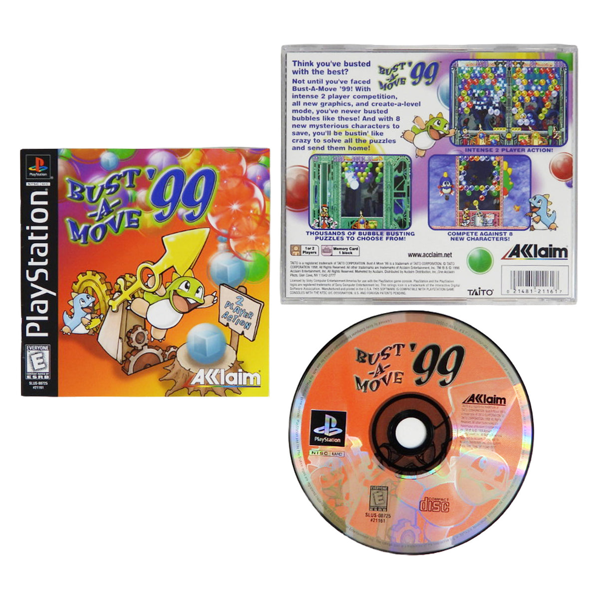 Bust-A-Move 99 (PlayStation / PS1)