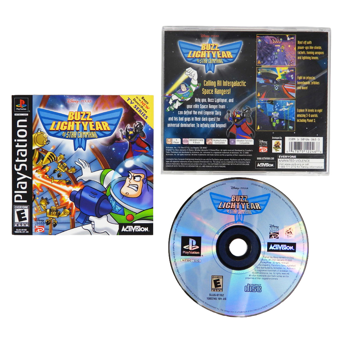 Buzz Lightyear of Star Command (PlayStation / PS1)