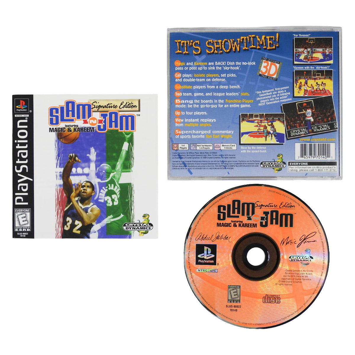 Slam N Jam 96 (PlayStation / PS1)