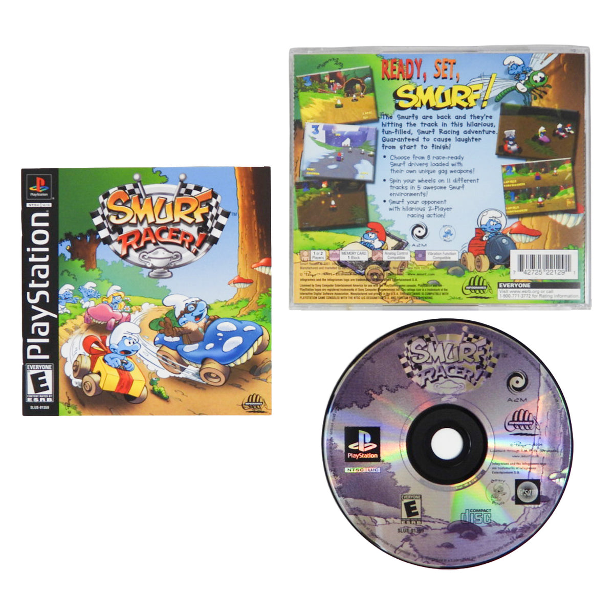 Smurf Racer (PlayStation / PS1)