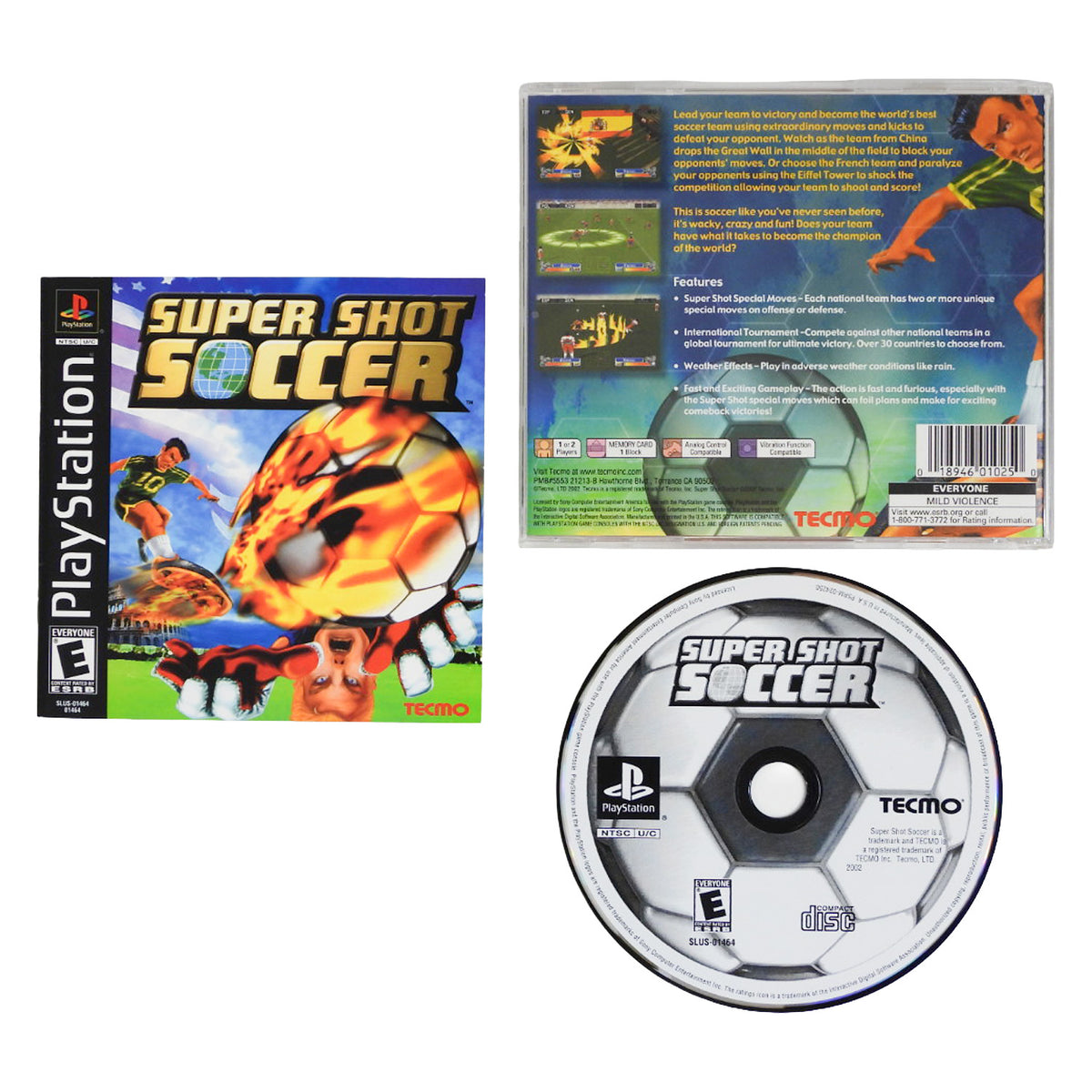 Super Shot Soccer (PlayStation / PS1)