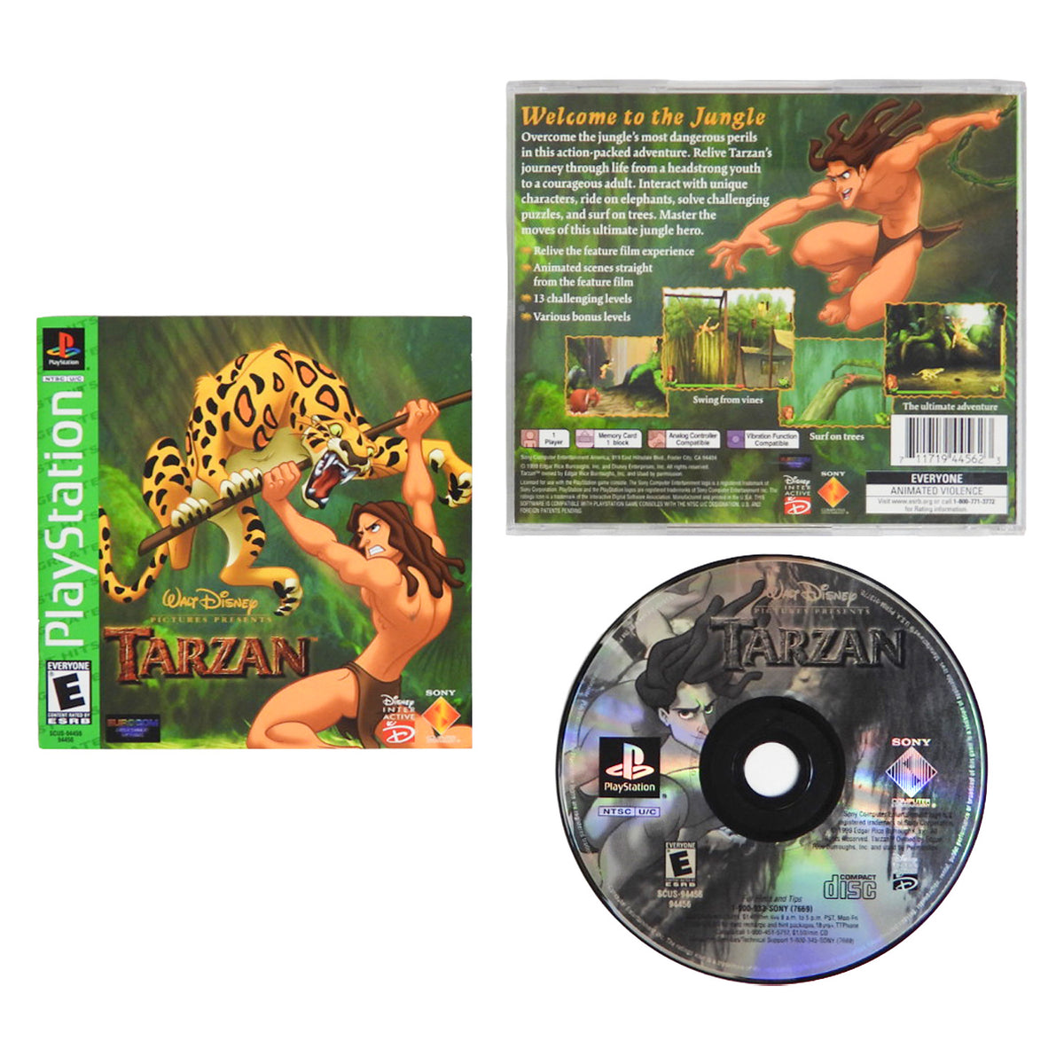 Tarzan [Greatest Hits] (PlayStation / PS1)