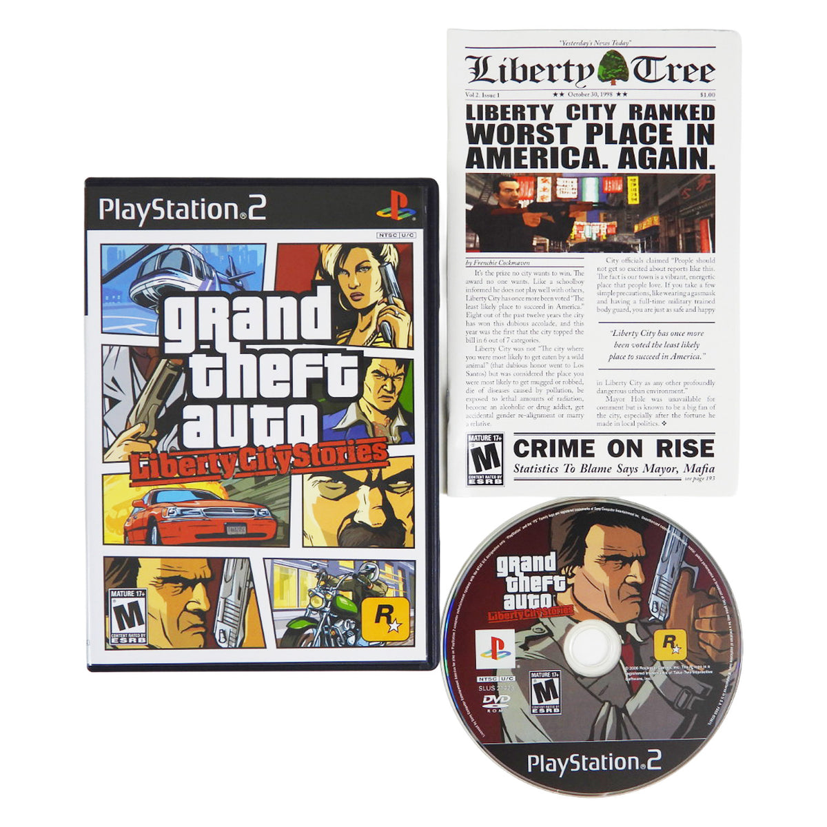 Grand Theft Auto: Liberty City Stories (PlayStation 2 / PS2)