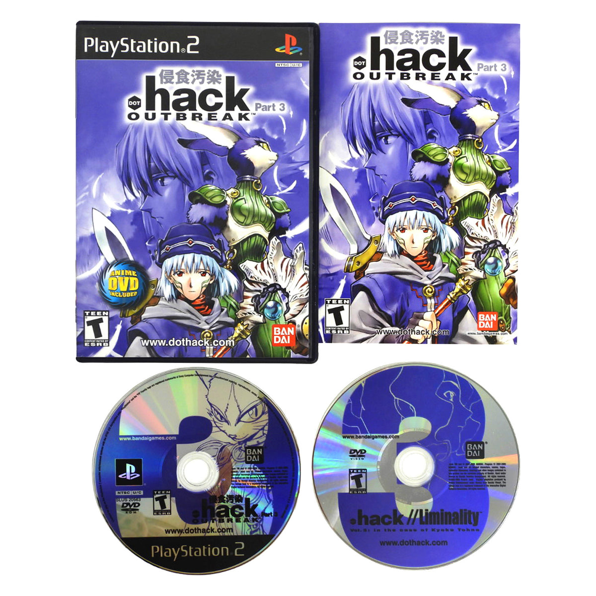 .hack Outbreak (PlayStation 2 / PS2)