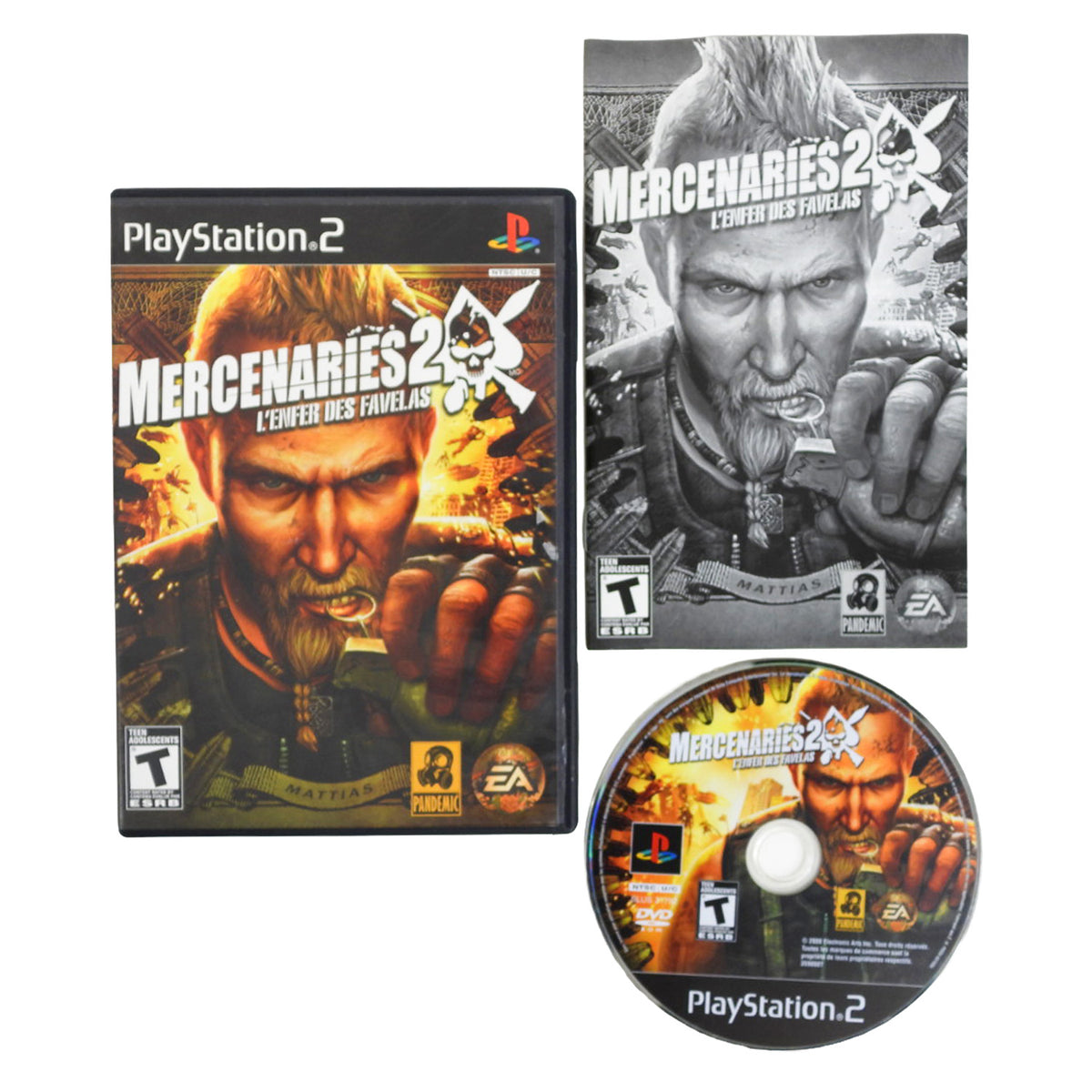 Mercenaries 2 World in Flames [French Version] (PlayStation 2 / PS2)