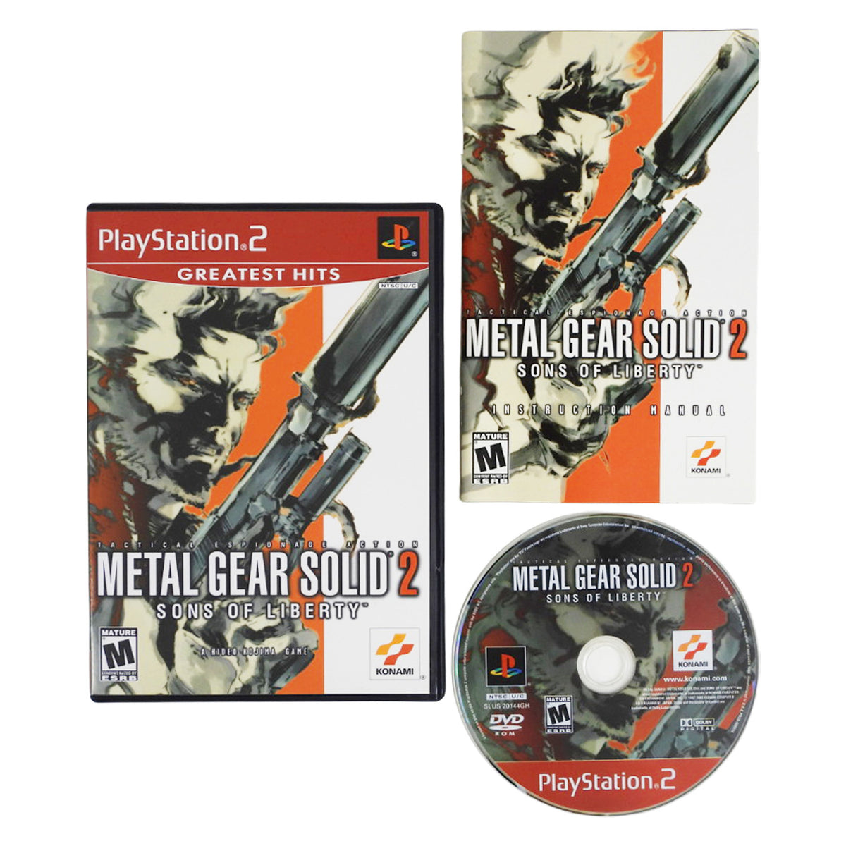 Metal Gear Solid 2 [Greatest Hits] (PlayStation 2 / PS2)