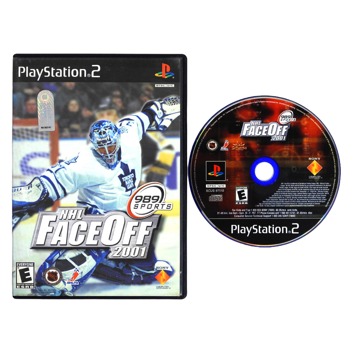 NHL FaceOff 2001 (PlayStation 2 / PS2)