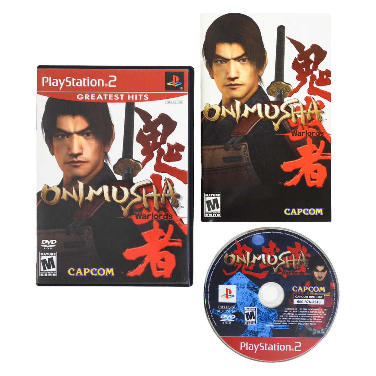 Onimusha Warlords [Greatest Hits] (PlayStation 2 / PS2)
