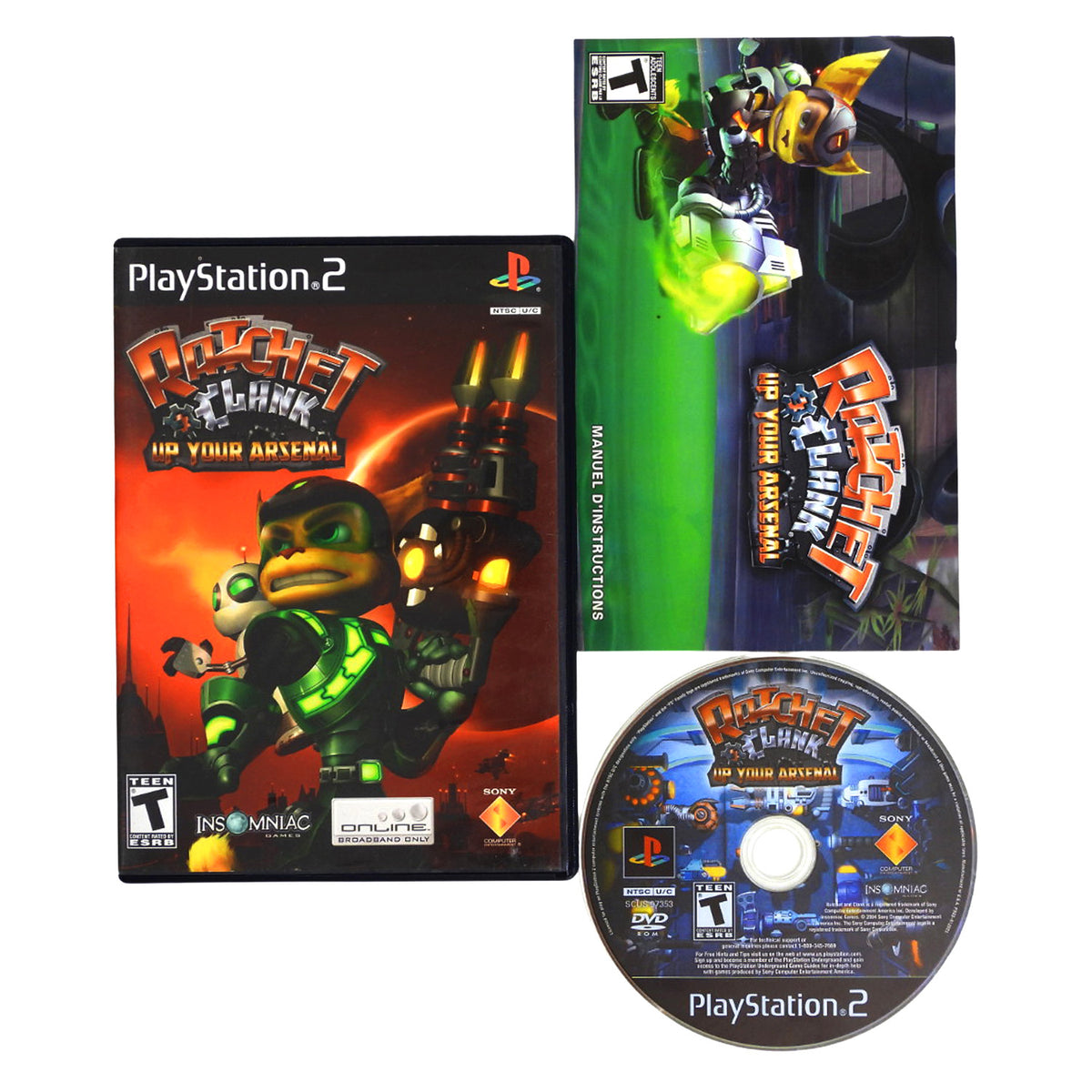 Ratchet & Clank: Up Your Arsenal (PlayStation 2 / PS2)