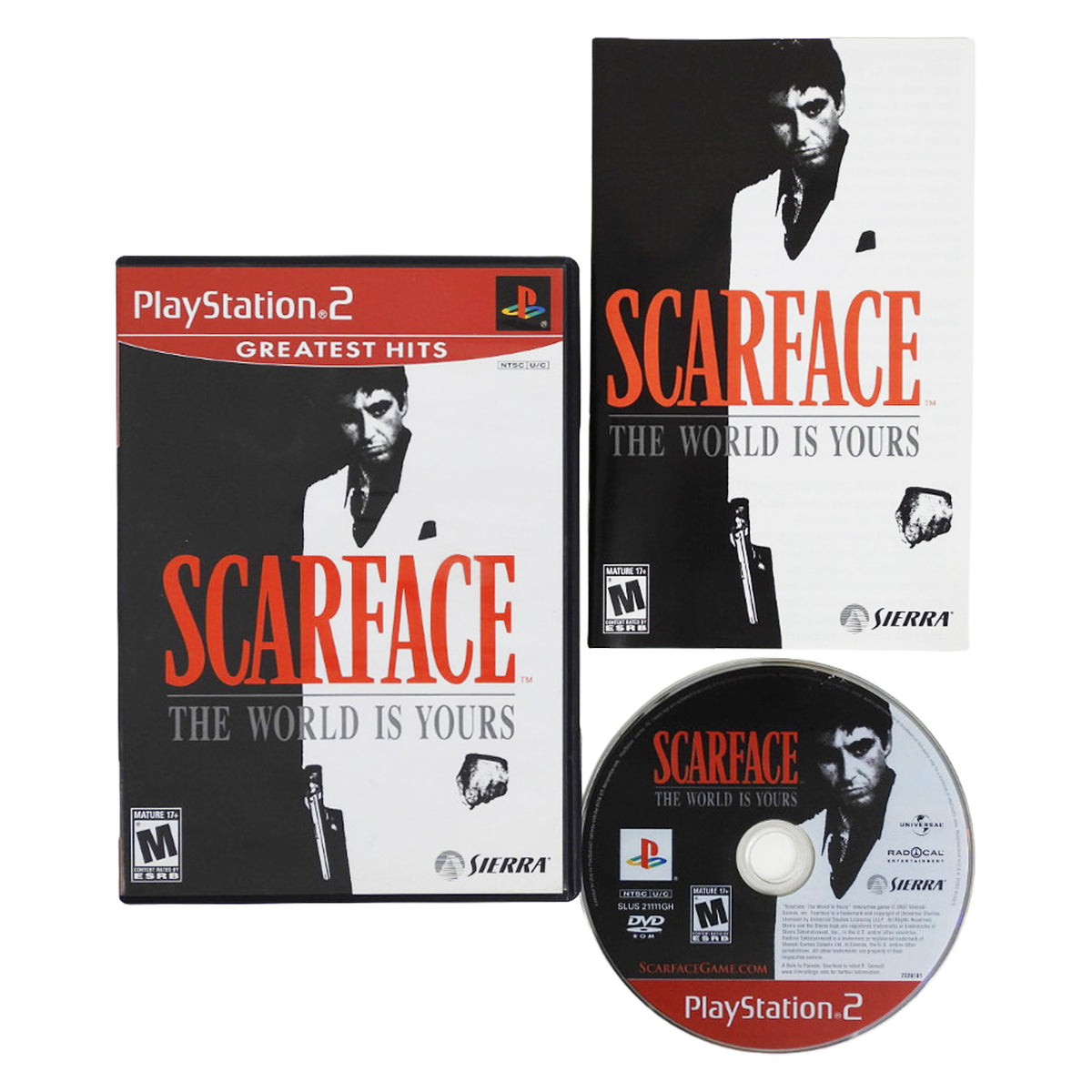 Scarface The World Is Yours [Greatest Hits] (PlayStation 2 / PS2)