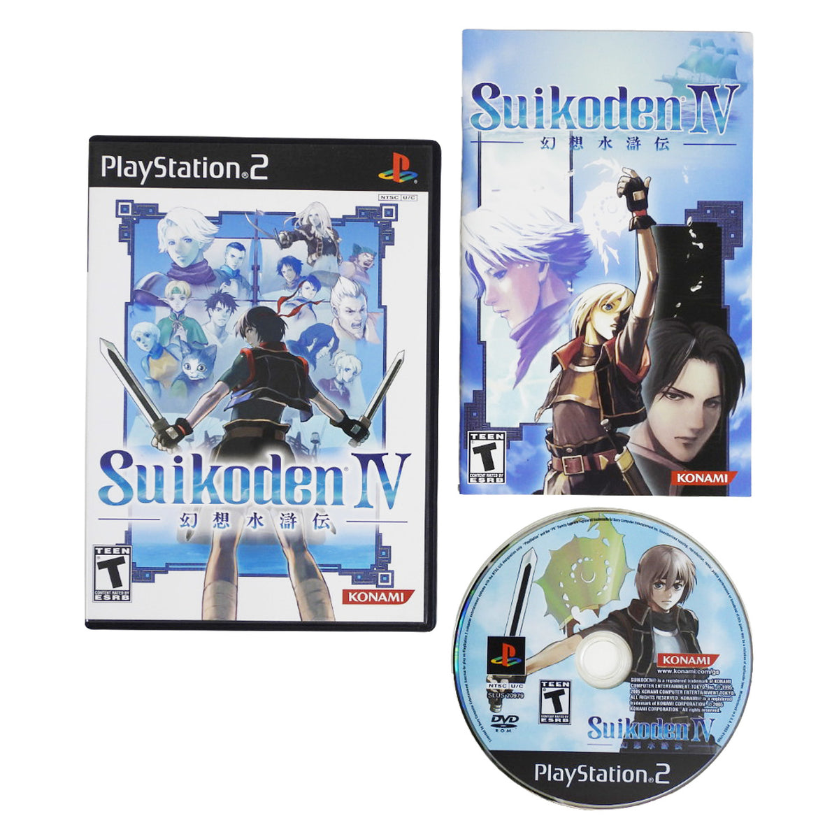 Suikoden IV 4 (PlayStation 2 / PS2)