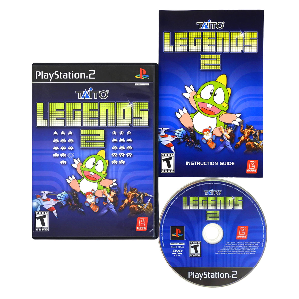 Taito Legends 2 (PlayStation 2 / PS2)