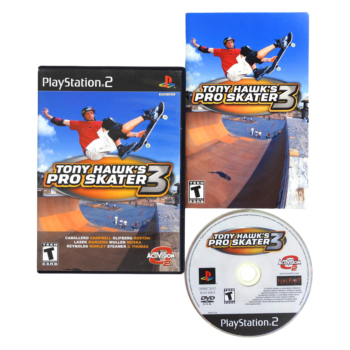 Tony Hawk Pro Skater 3 (PlayStation 2 / PS2)