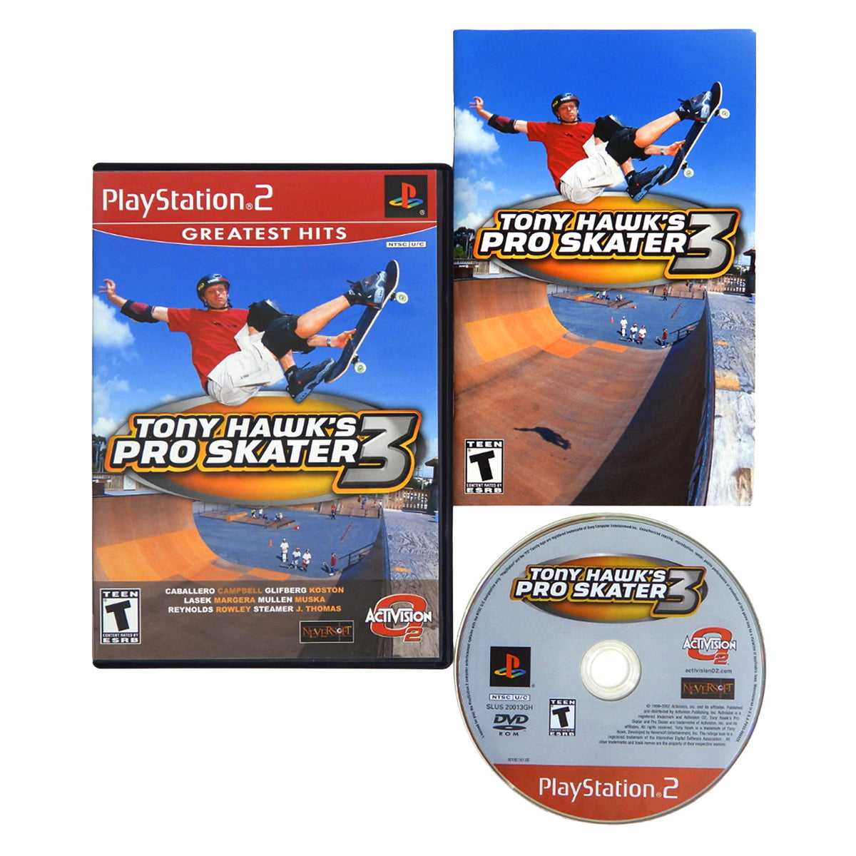 Tony Hawk Pro Skater 3 [Greatest Hits] (PlayStation 2 / PS2)