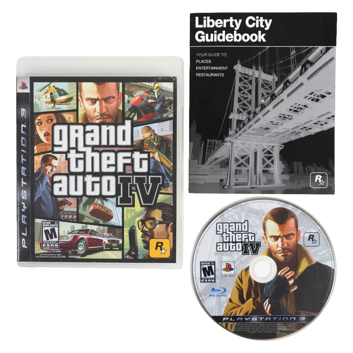 Grand Theft Auto IV 4 (PlayStation 3 / PS3)