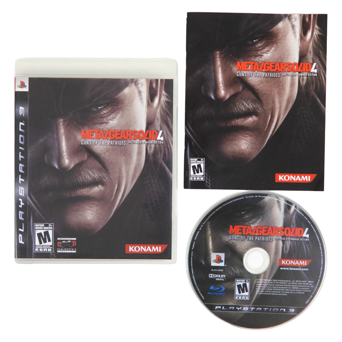Metal Gear Solid 4: Guns of the Patriots [Not for Resale] (PlayStation 3 / PS3)
