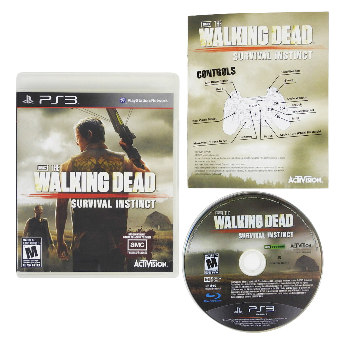 The Walking Dead: Survival Instinct (PlayStation 3 / PS3)