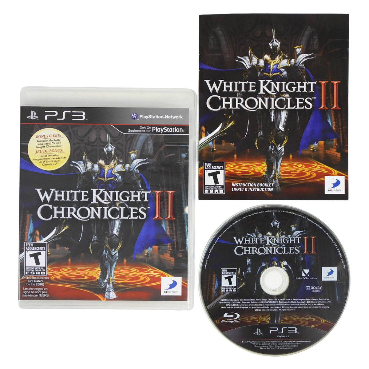 White Knight Chronicles II 2 (PlayStation 3 / PS3)