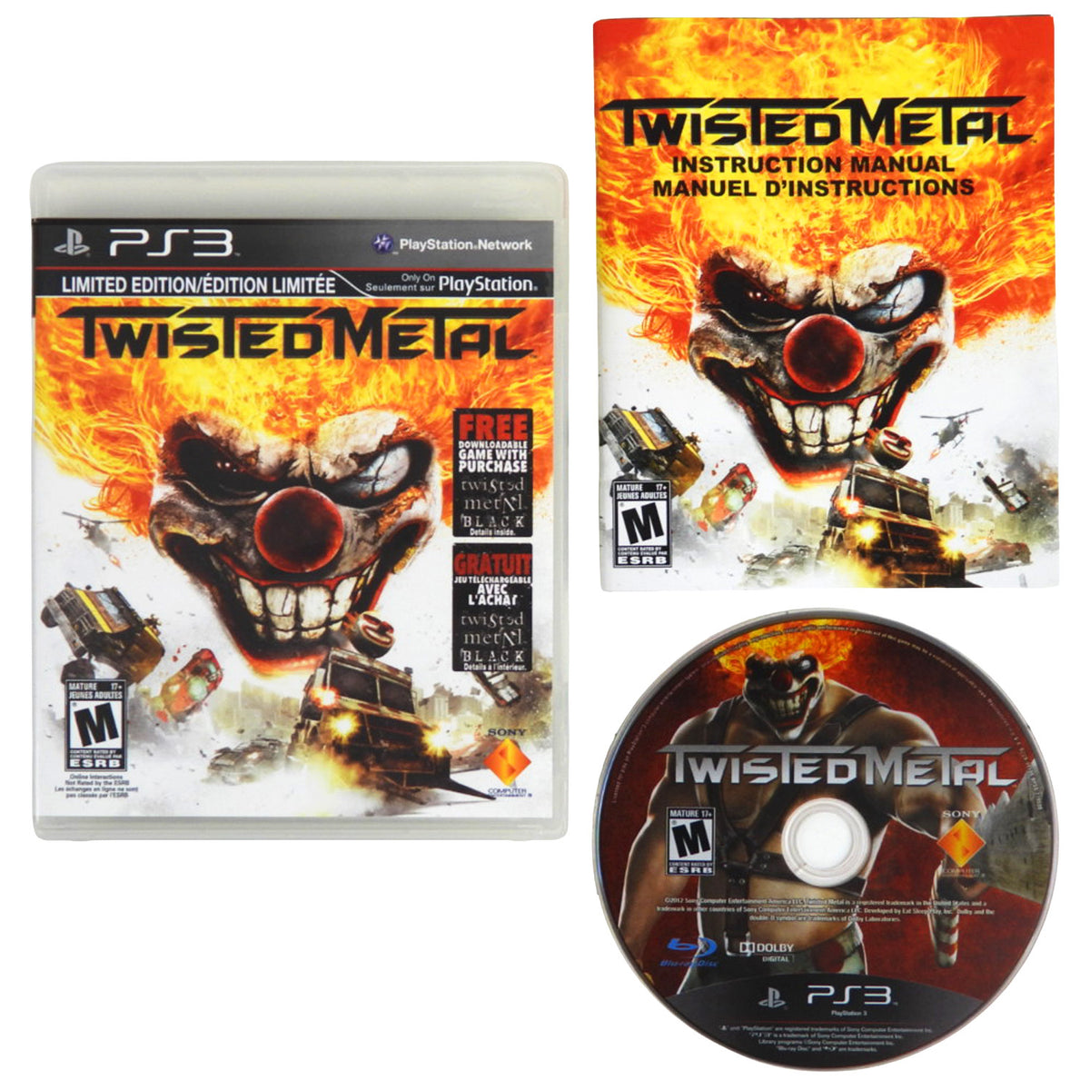 Twisted Metal [Limited Edition] (PlayStation 3 / PS3)