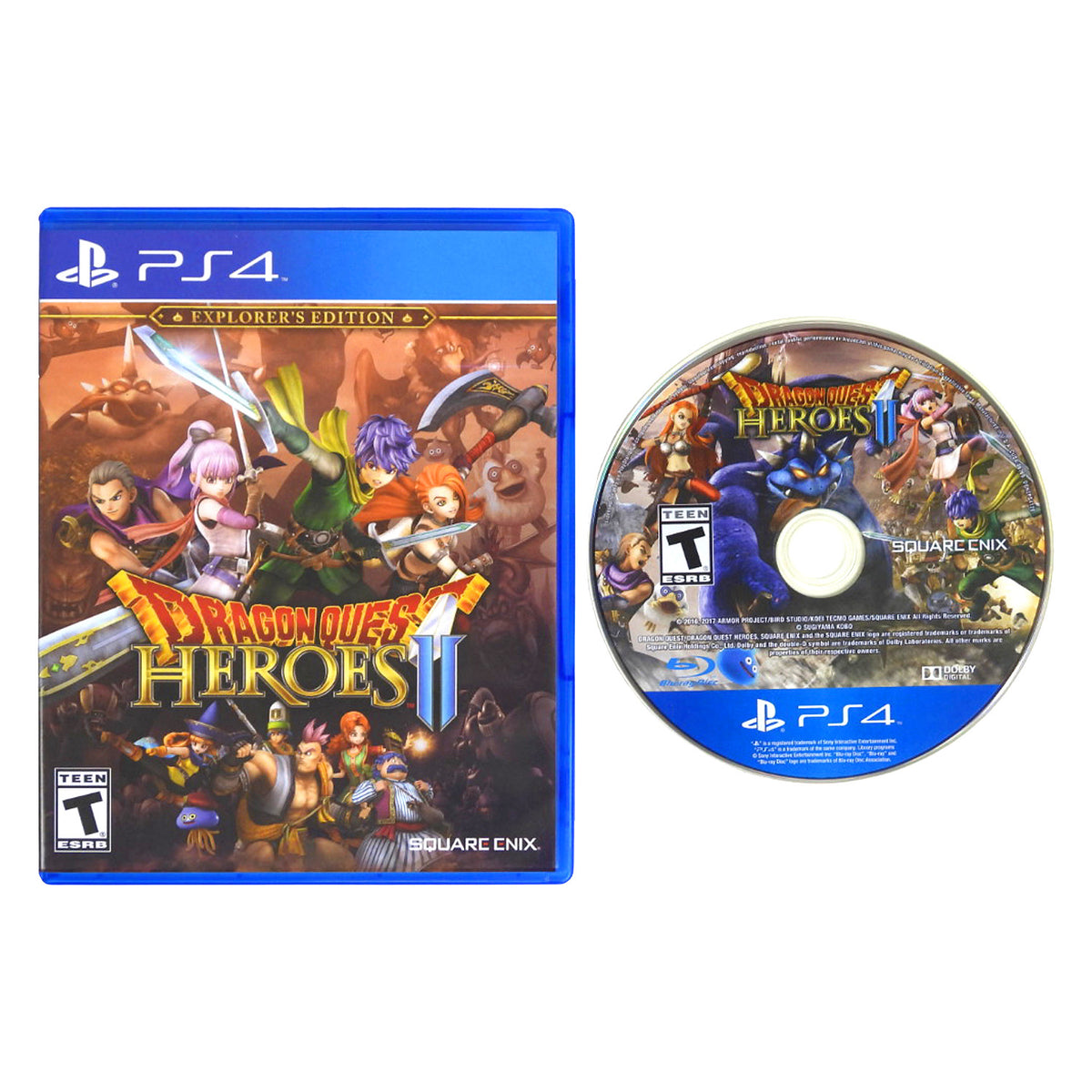 Dragon Quest Heroes II 2 [Explorer's Edition] (PlayStation 4 / PS4)