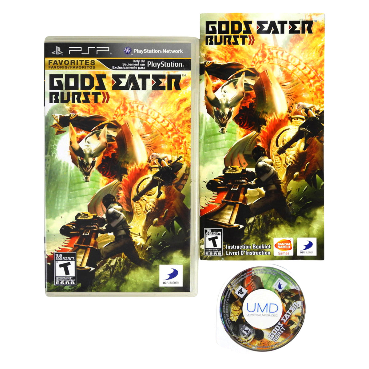 Gods Eater Burst [Favorites] (PlayStation Portable / PSP)