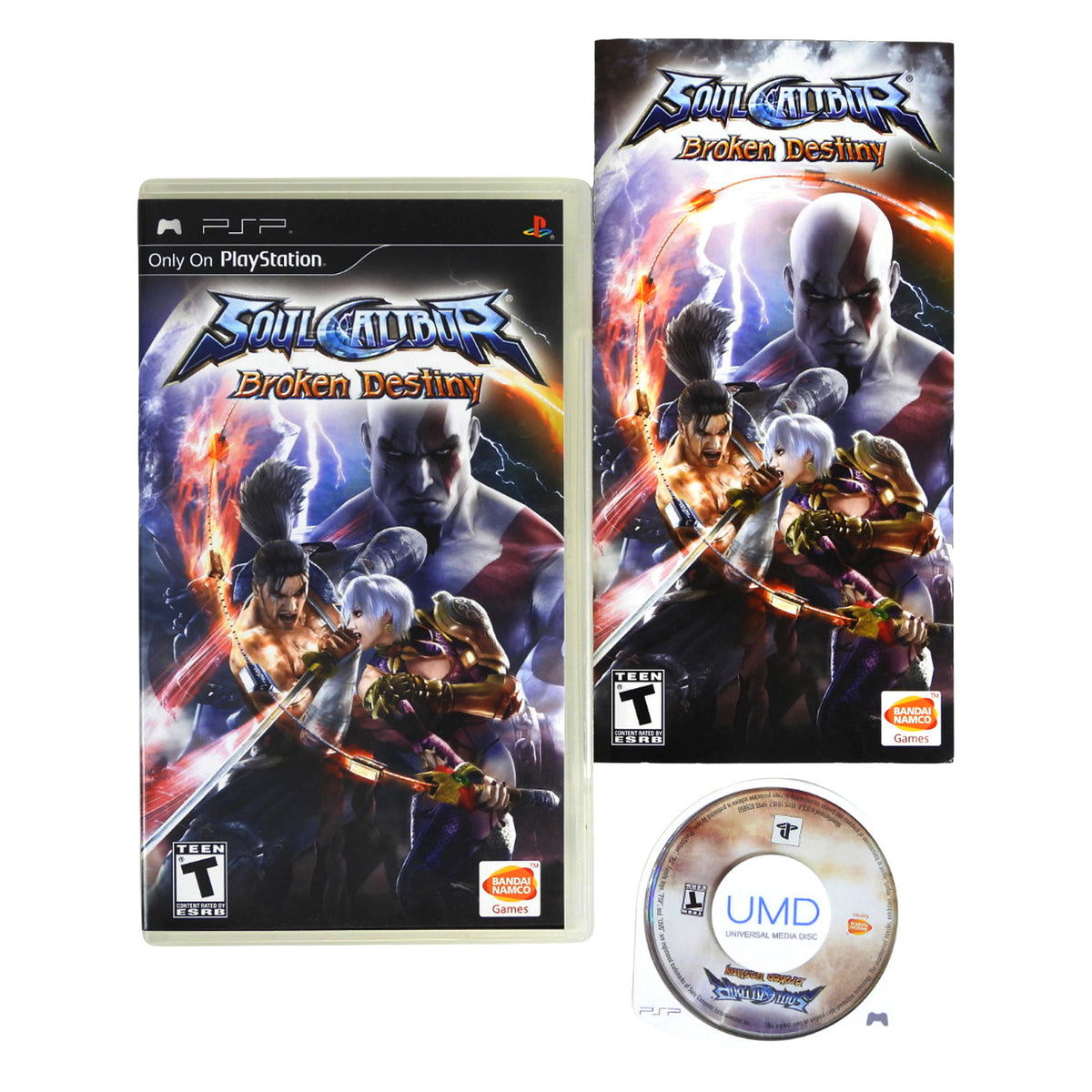 Soul Calibur: Broken Destiny (PlayStation Portable / PSP)