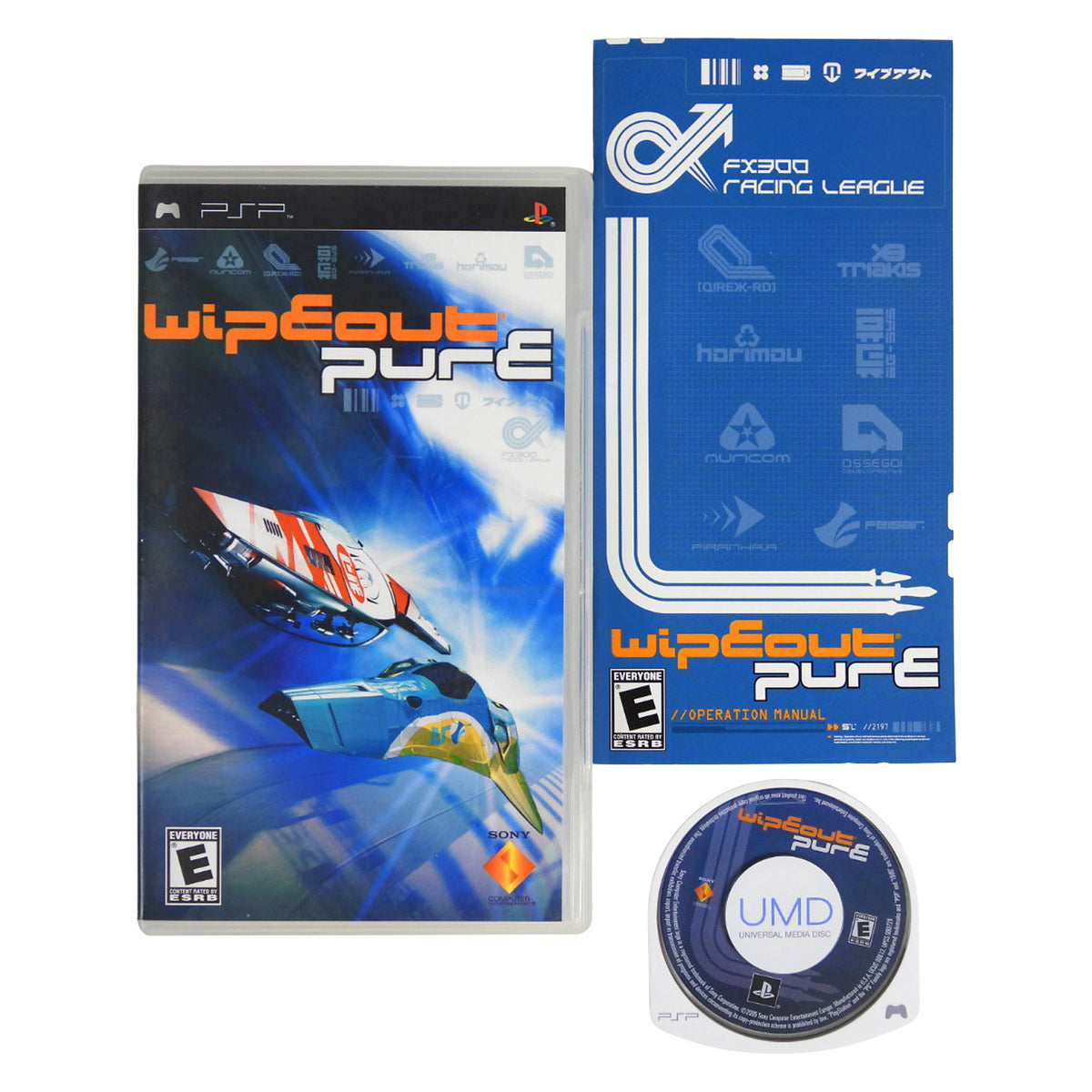 Wipeout Pure (PlayStation Portable / PSP)