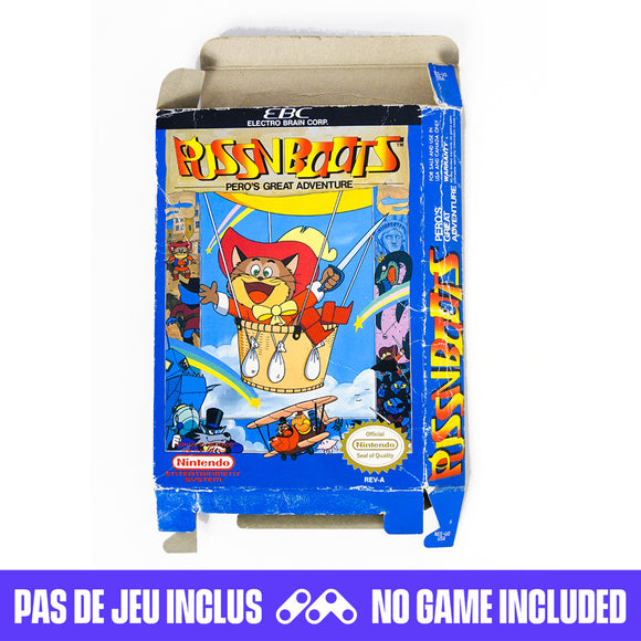 Puss N' Boots: Pero's Great Adventure [Box] (Nintendo / NES)