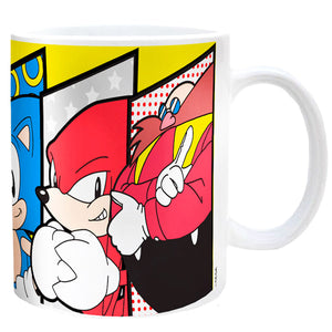 Tasse en céramique des personnages SEGA Sonic