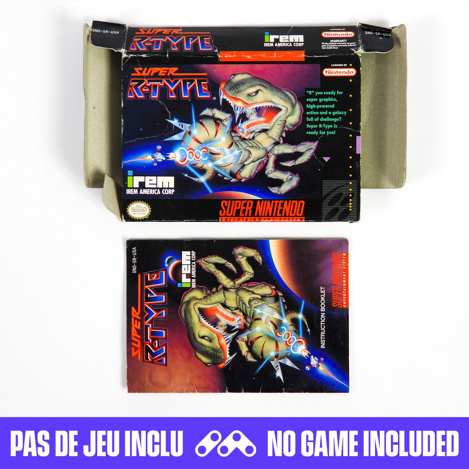 Super R-Type [Box] (Super Nintendo / SNES) – RetroMTL