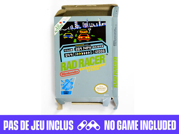 Rad Racer [Box] (Nintendo / NES)