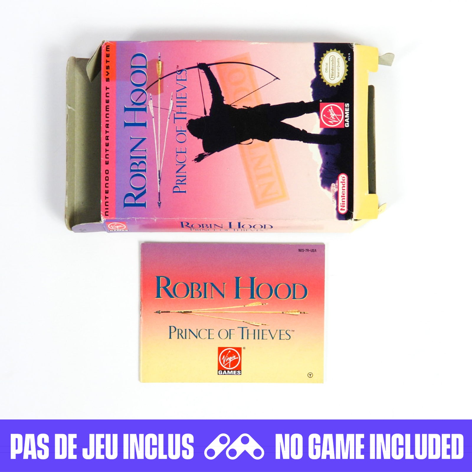 Robin Hood Prince Of Thieves [Box] (Nintendo / NES) – RetroMTL